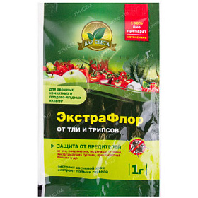 Средство от вредителей Экстрафлор от тли и трипсов 1г