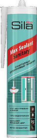 Герметик силиконовый  Sila PRO Max Sealant санитарный, бесцвет. 290 мл