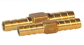 Соединитель латунный 8*10 для р/шл LEXLINE