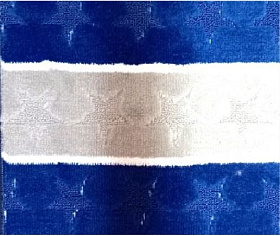 Kоврик ТМ "HOZBAT"д/ванн 1 предмет 50 х 80см (полиэстер) 1SYHZPP-06 