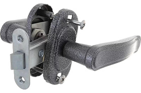 Ручка-защелка АБСОЛЮТ ЗЩ 2.05 серебро 