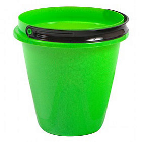 Ведро пласт. 5 л. Лайт зеленое