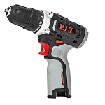 Дрель аккум. P.I.T. PBM12K-10A X-DRIVER SOLO (12В, 22Нм, 10 мм, 2ск, 0-350/1350 об/мин, коробка)				