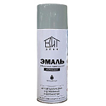 Эмаль аэрозольная  универсальная Матовый светло-серый 520мл