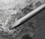 Зубило по бетону плоское 20х250мм SDS+ Hardcore