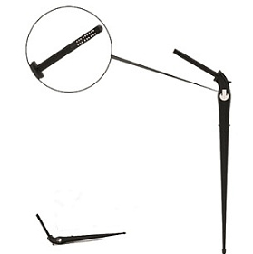 Капельница Г-образная 5мм-15см