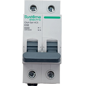 Выключатель автоматический 2 полюс. диф. тока С 32А 30мА 4,5кА 230В тип АС