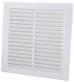 Решетка вент.375х375мм не разъемная с моск. сеткой Э3737Н