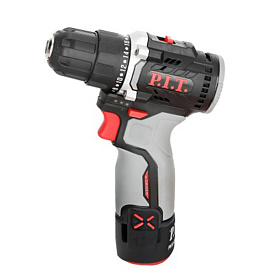 Дрель аккум. бесщёточная P.I.T. PBM12K-10B/1 X-DRIVER (12В, 35Нм, 10 мм, 2ск, 1 акб 2,0Ач, ЗУ, кор.)