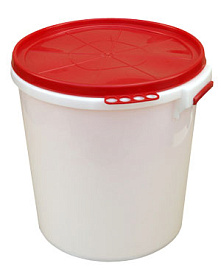 Бак пищевой с герм. крышкой 32л 