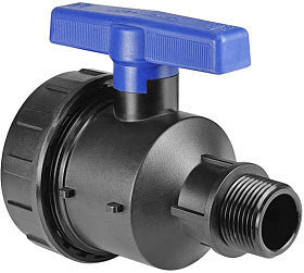 Кран шаровый 2"-1 1/2" ш/г ПЭ 