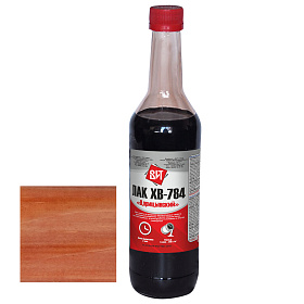 Лак ХВ-784 красное дерево, 0,5 л.