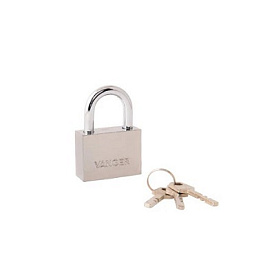 замок Навесной PD-30-40 VANGER, дисковый, 3 ключа, автомат