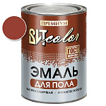 Эмаль д/пола красно-кор. быстросохнущая ВИТ color/ВИТ колор   0,8 кг.