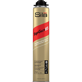 Пена монтажная проф. Sila Pro TopGun 65, 875мл ЗИМА