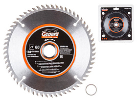 Диск пильный 160х20/16мм 60 зуб. по дереву GEPARD