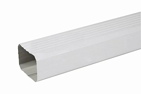 Труба водосточная 76х102х3000 белая RAL9003