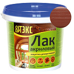 Лак защитно декоративный акриловый махагон ВИТtex/ВИТЭКС 0,9 кг.