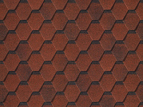 Черепица мягкая ФИНСКАЯ красная (3 м2)