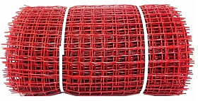 Сетка садовая квадратная 33х33 (0,5х20)  ПРОФИ красная