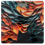 Весы напольные электронные LEBEN Абстракция, ЖК-дисплей макс.нагр. до 180кг, 26х26см    