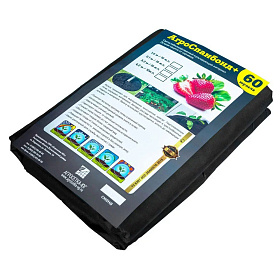 Укрывной материал АгроСпанбонд+ Мульча (пл.60гр/м2) 2,1х10м черный