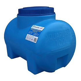 Бак овально-горизонтальный 100л узкое горло