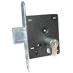 замок Врезной ЗВ-1 ОМЕГА английский, прямоугол.ригель, 4 ключа