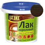 Лак защитно декоративный акриловый орех ВИТtex/ВИТЭКС 0,9 кг.