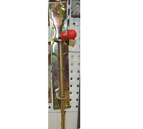 Засов накладной малый