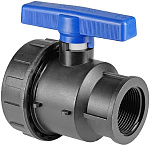Кран шаровый 1 1/4" г/г ПЭ 