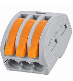 Клемма соединительная СК-413 (2,5мм2) (3 провода) VKL