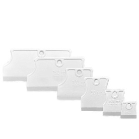 Шпатель 180мм белая резина