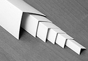 Угол ПВХ 50х50х3000мм накладной белый !