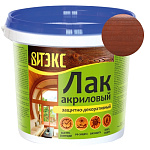Лак защитно декоративный акриловый каштан ВИТtex/ВИТЭКС 0,9 кг.