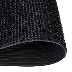 Коврик из щетинистого покрытия 60 х 90 см  Чёрный