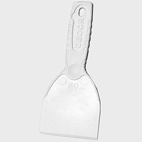 Шпатель для деликат. работ 100мм DECOR пластик