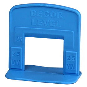 Зажим Ворота 2.5мм DECOR LEVEL 100шт