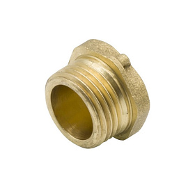 Заглушка 1/2" нар ЛАТ с контр отв LEXLINE 15