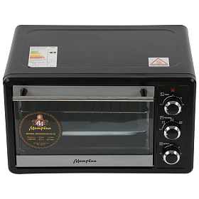 Духовка электрическая Матрёна МА-26 (1400Вт, 25л) черная