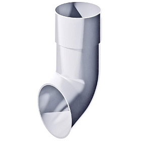 Слив трубы ТехноНИКОЛЬ ПВХ, белый 