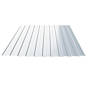 Профнастил С 8 1200(1150)х3000 мм. сигнально-белый RAL9003