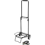 Тележка ВХ-15ZP-2 черная, пластик. колеса (15кг)