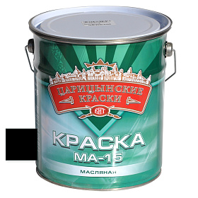 Краска масл. черная МА-15  5 кг