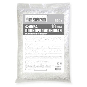 Фибра полипропиленовая 18мм, 600гр