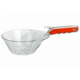 Ковш строительный 1,1л  DECOR пластик, прорезиненная ручка