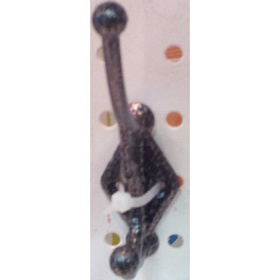 Крючок металлический серебро