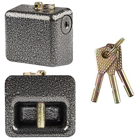 Замок Навесной Park Гаражный с потайным механизмом 68х75мм