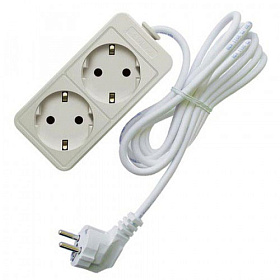 Удлинитель 2х1,5м. с/з ПВС 3х1 (Союз 481S-6201) 3,5кВт