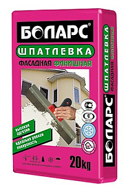 Шпатлевка БОЛАРС Фасадная финишная 20 кг
